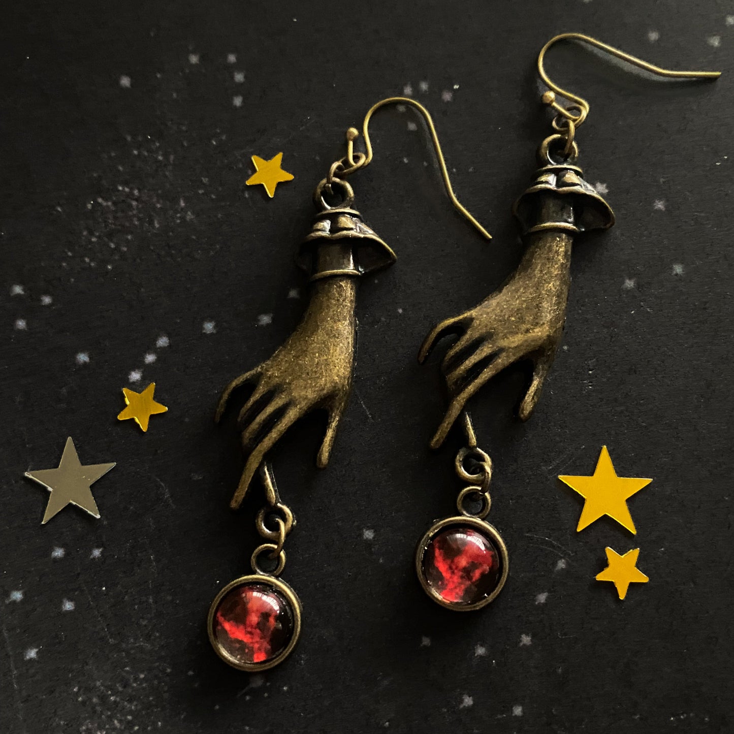 Hands of Creation Galaxy Earrings