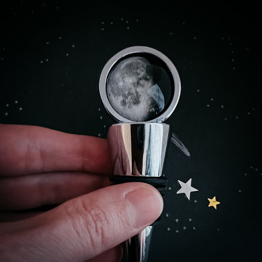 CLEARANCE My Moon Personalized Wine Bottle Topper