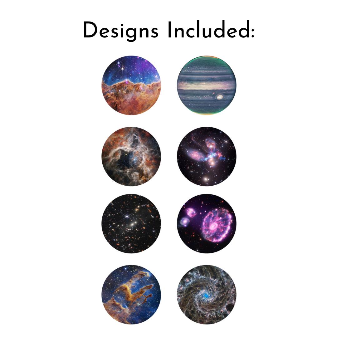 Interchangeable JWST First Images Ring Ring Yugen Handmade