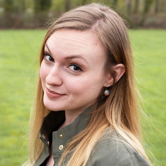 Galaxy Outer Space Earrings Earrings Yugen Handmade