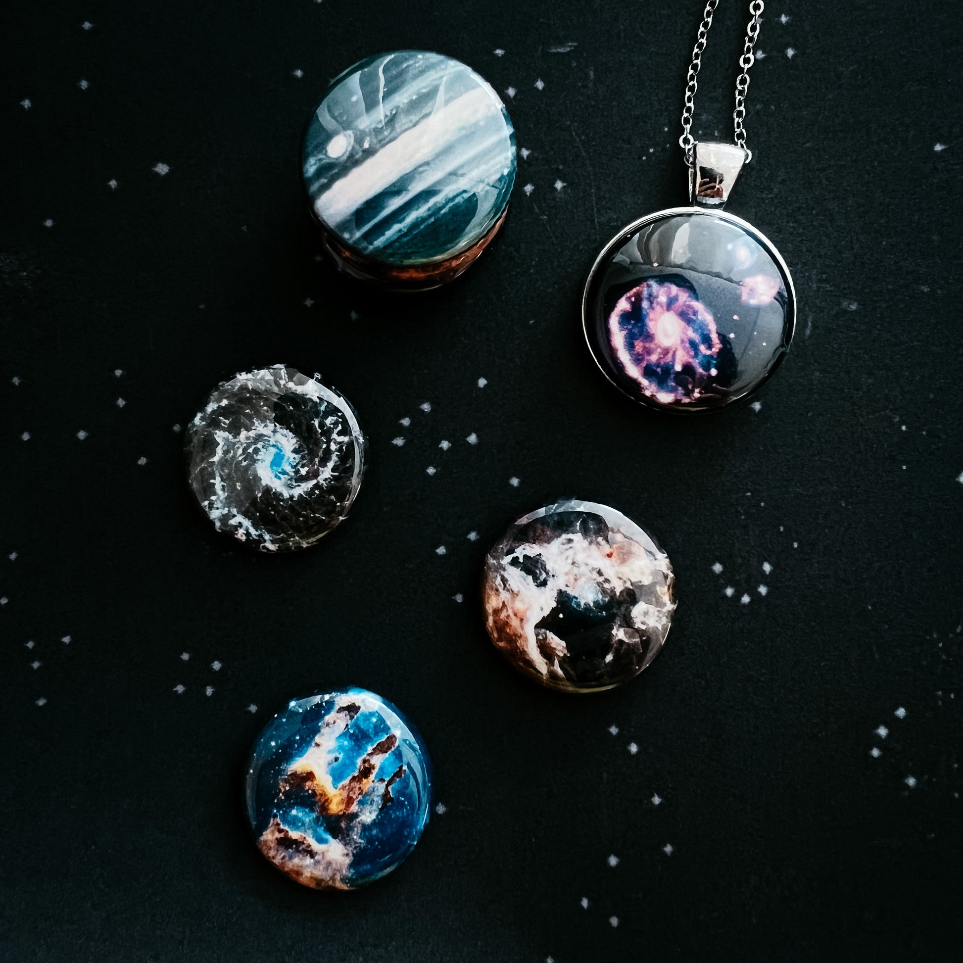 Interchangeable JWST First Images Necklace Necklace Yugen Handmade