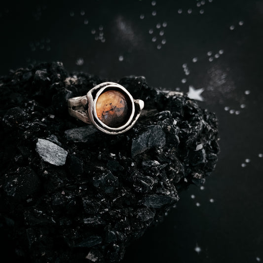 Mars and Moons Ring Ring Yugen Handmade