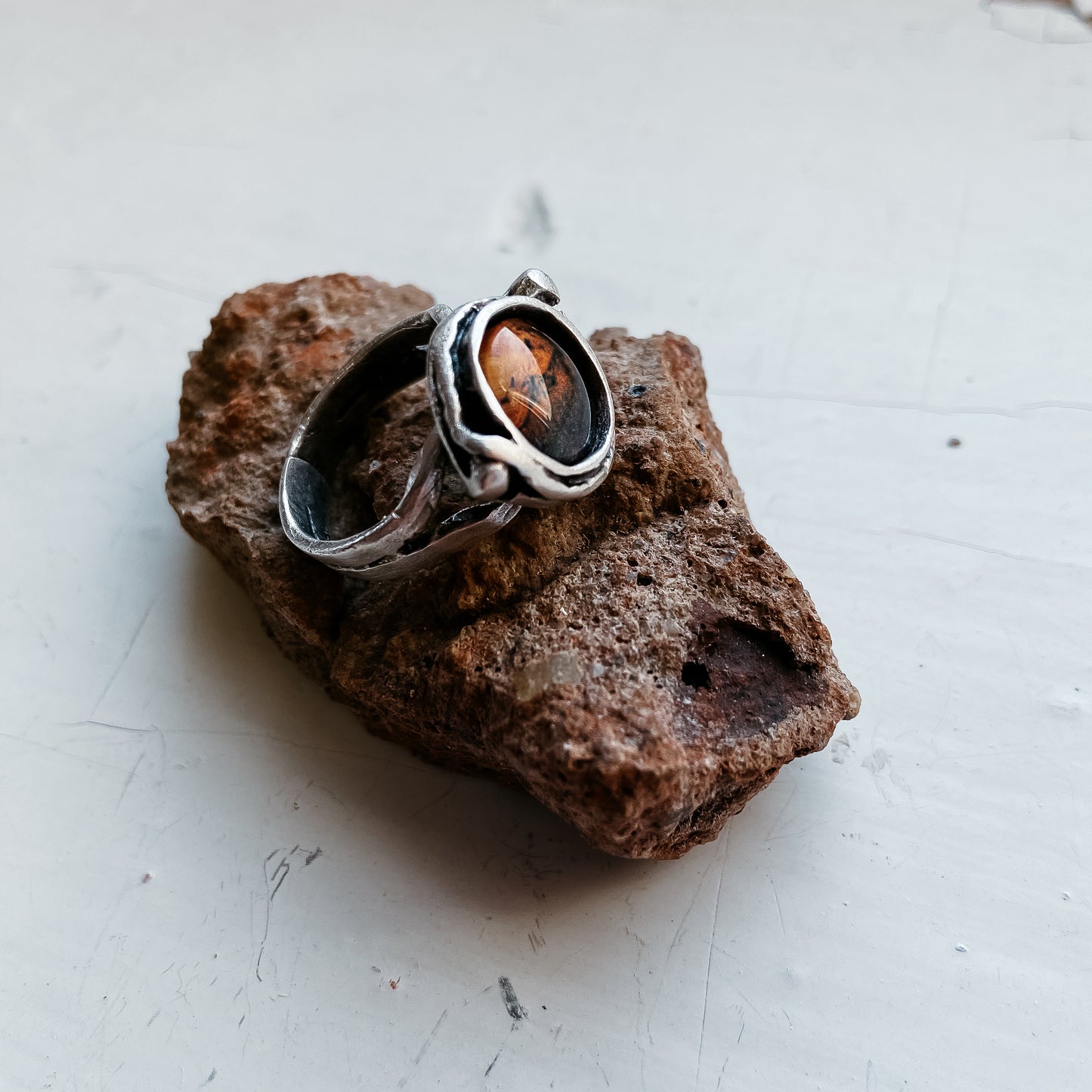 Mars and Moons Ring Ring Yugen Handmade