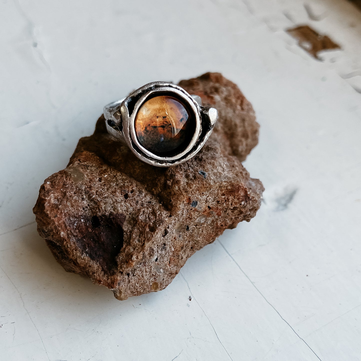 Mars and Moons Ring Ring Yugen Handmade