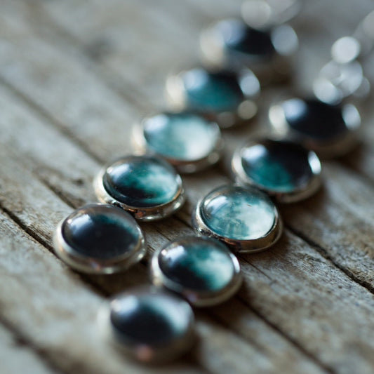 Moon Phase Earrings Earrings Yugen Handmade