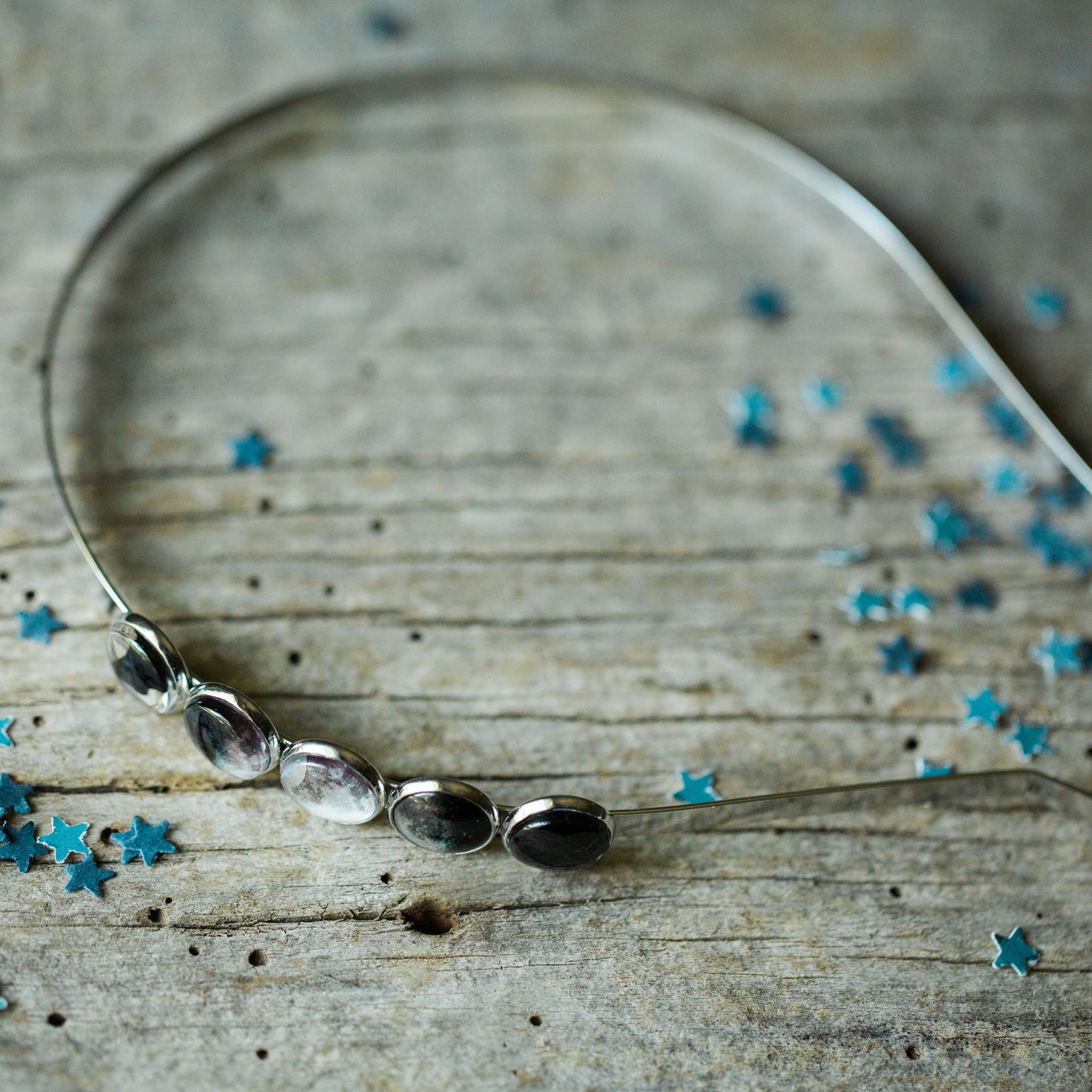 Moon Phase Headband Hair Accessories Yugen Handmade