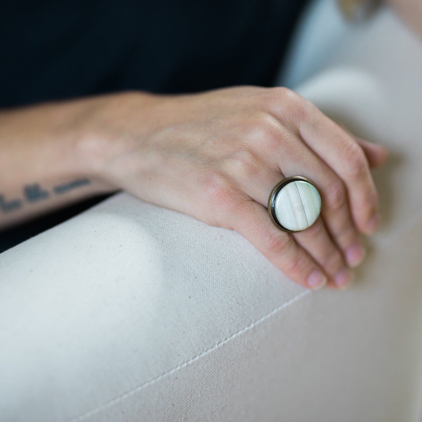 Interchangeable Solar System Ring Ring Yugen Handmade