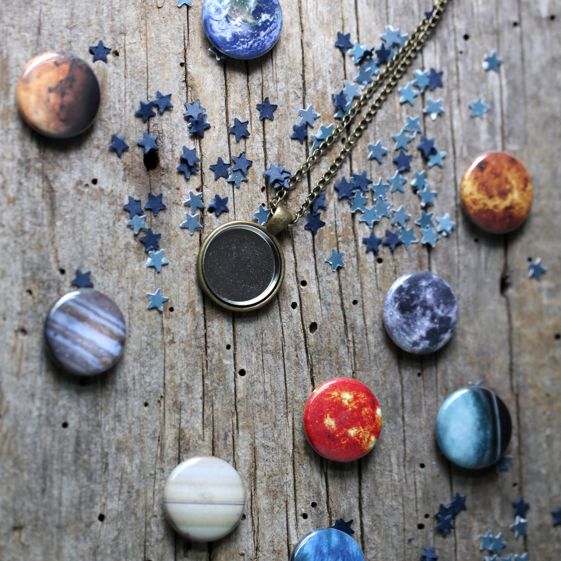 Solar System Images for Interchangeable Jewelry - Magnets Only! Magnets Yugen Handmade