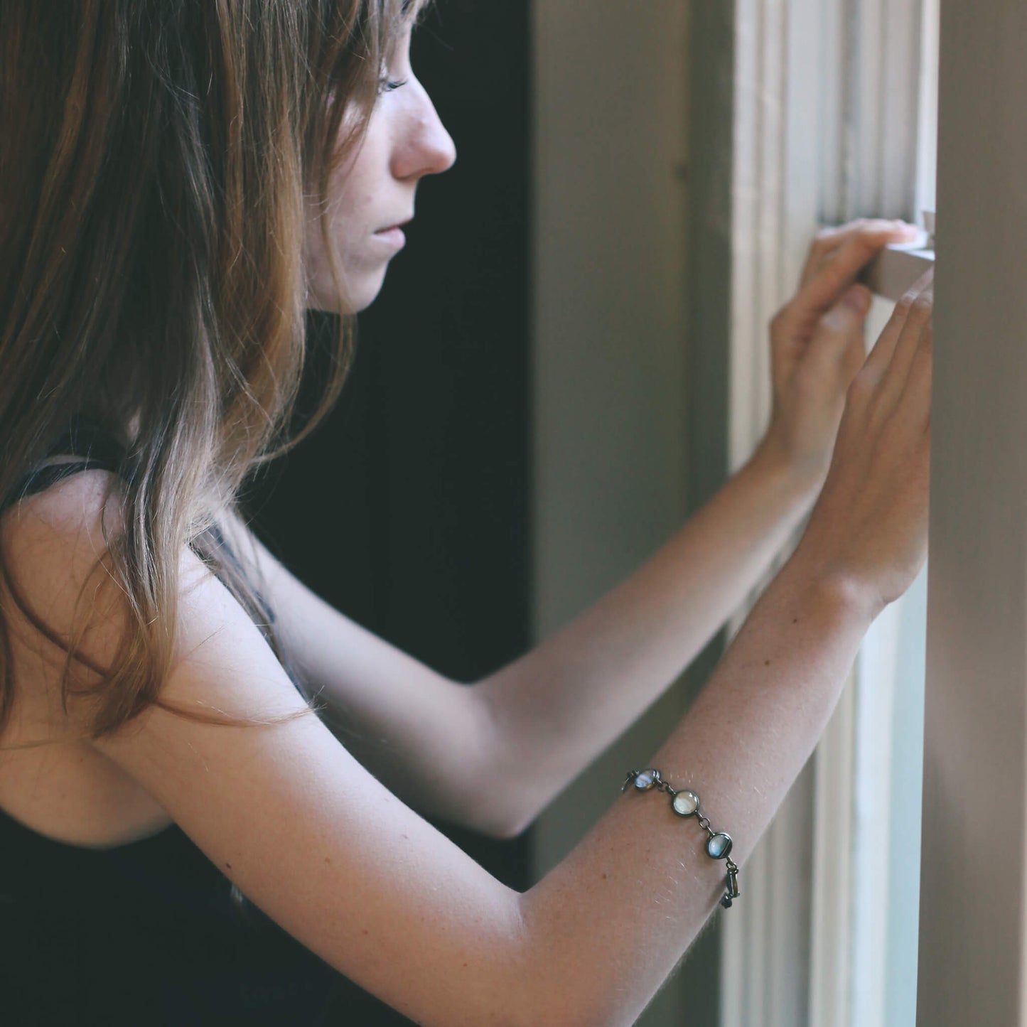 Discontinued - Solar System Galaxy Bracelet - Milky Way, Planets Bracelet Yugen Handmade Without Pluto Antique Silver