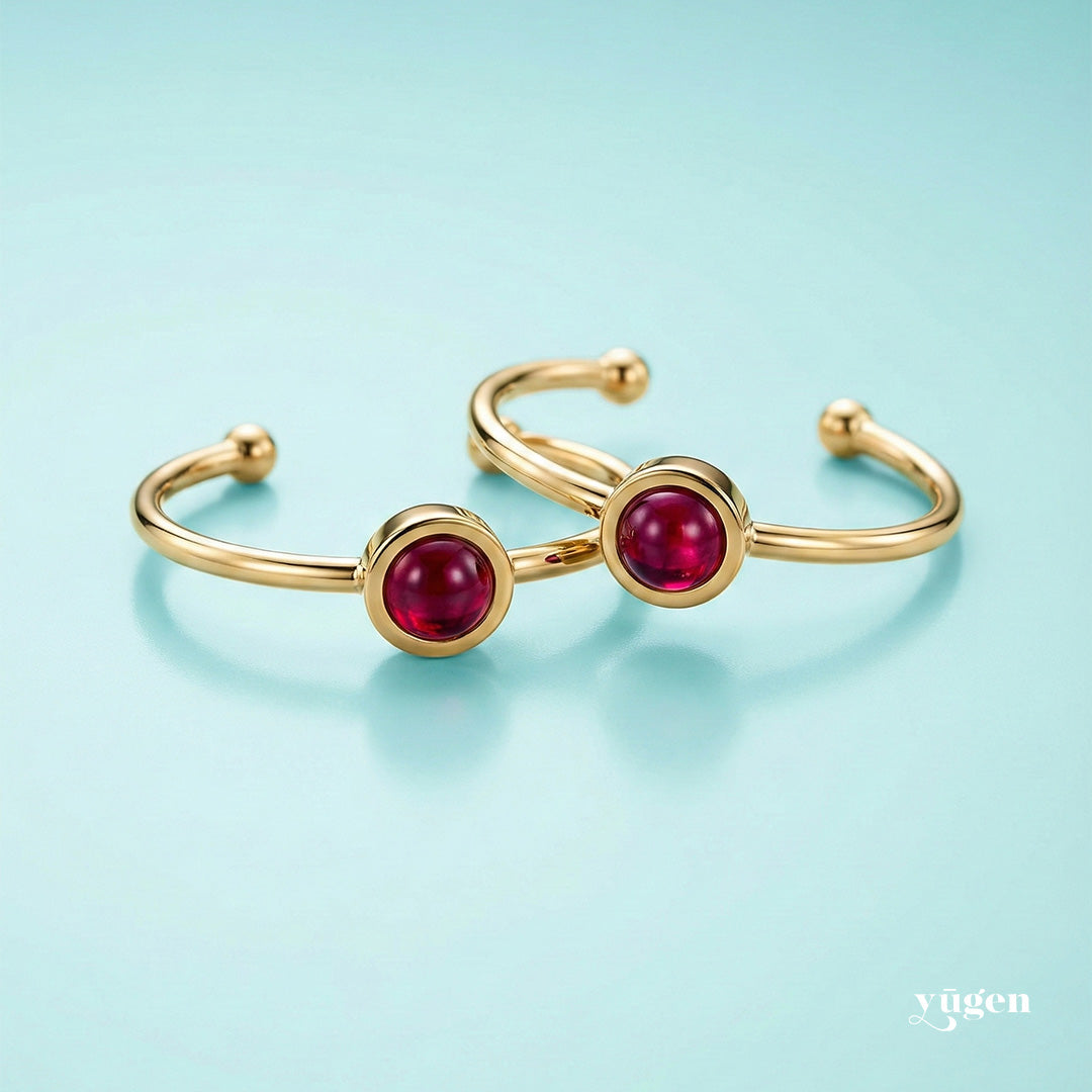 Birthstone Stackable Rings