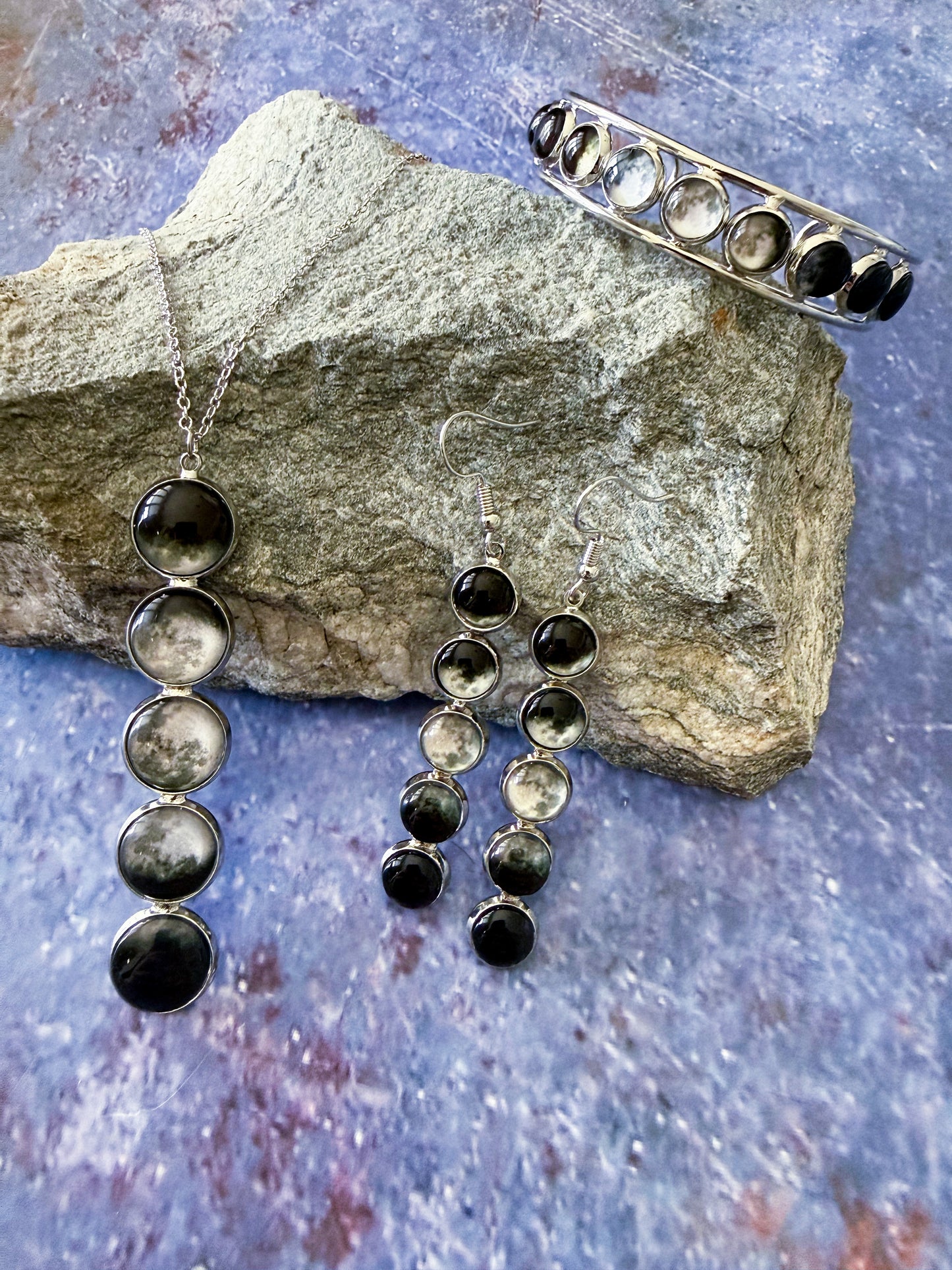 Moon Phase Jewelry Set