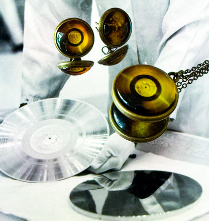 Voyager Golden Record Jewelry Set