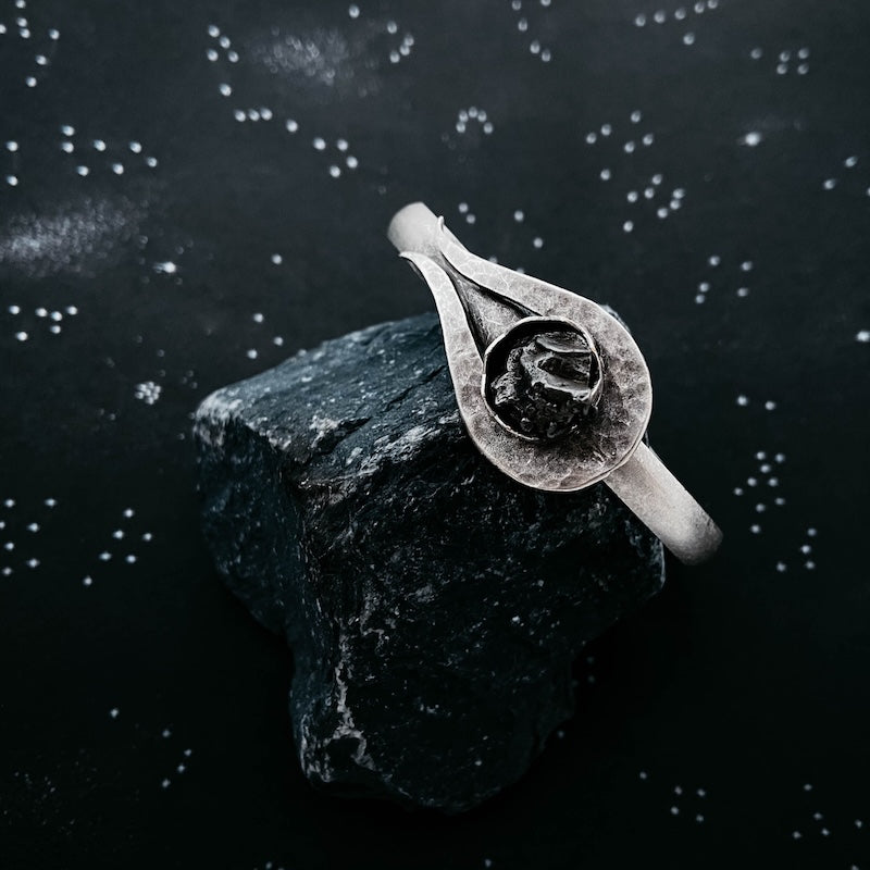 Comet Meteorite Cuff Bracelet