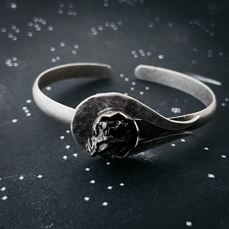Comet Meteorite Cuff Bracelet