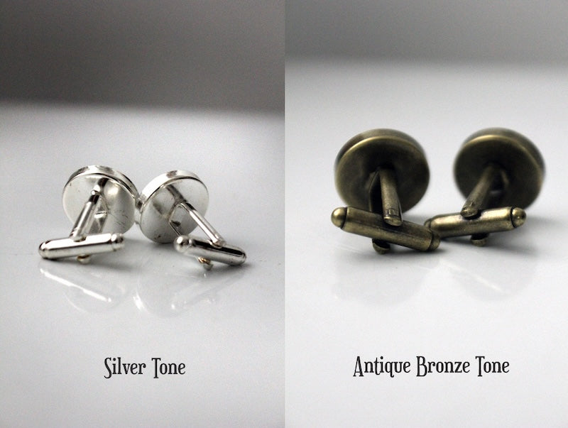 Cufflinks Metal Finishes