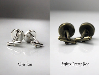 Cufflinks Metal Finishes
