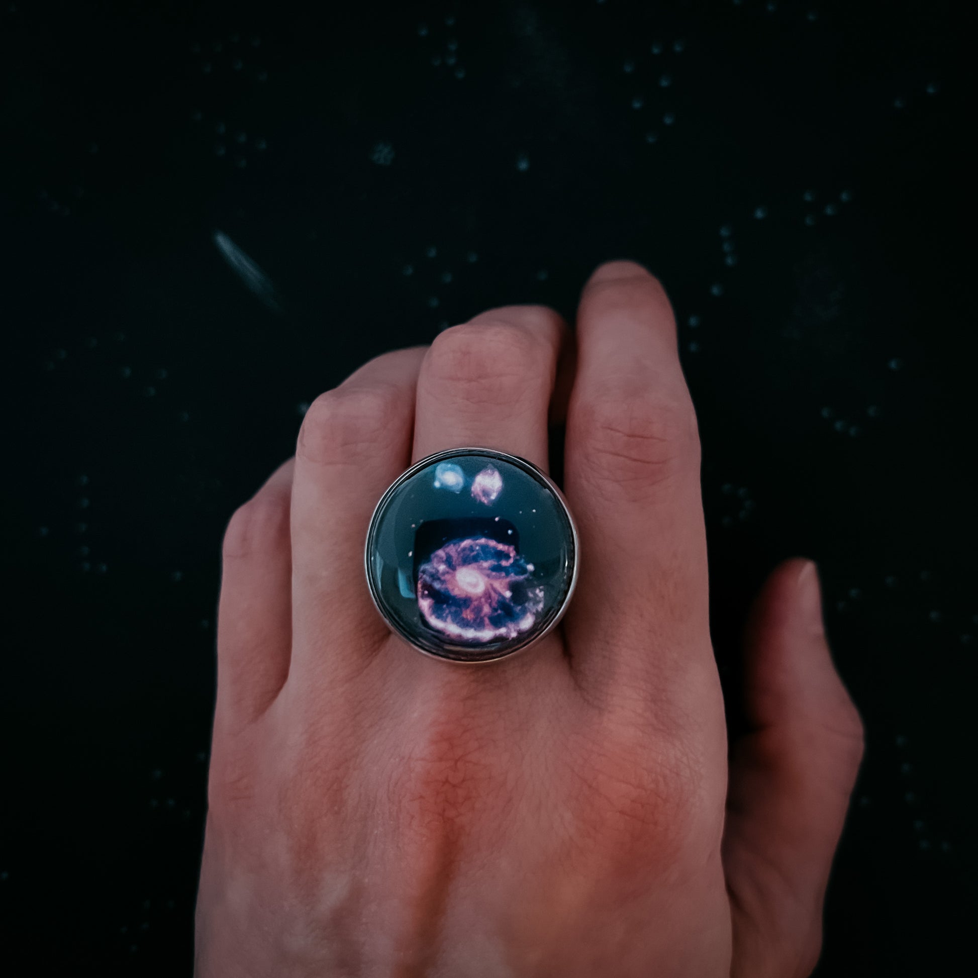 Interchangeable JWST First Images Ring Ring Yugen Handmade   