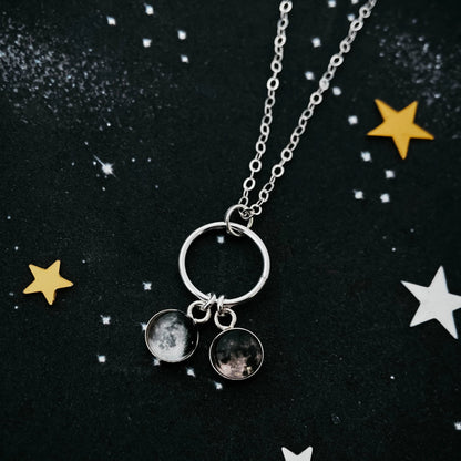 My Moon Small Circle of Life Family Necklace Necklace Yugen Handmade Silver 1 