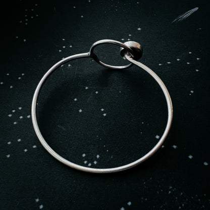Personalized My Moon Bracelet with Circle Clasp Bracelet Yugen Handmade   