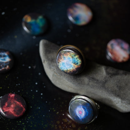 Interchangeable Nebula Ring Ring Yugen Handmade   